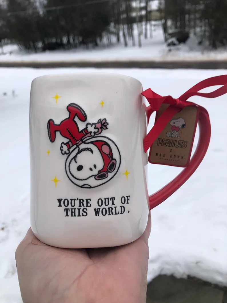 taza de snoppy