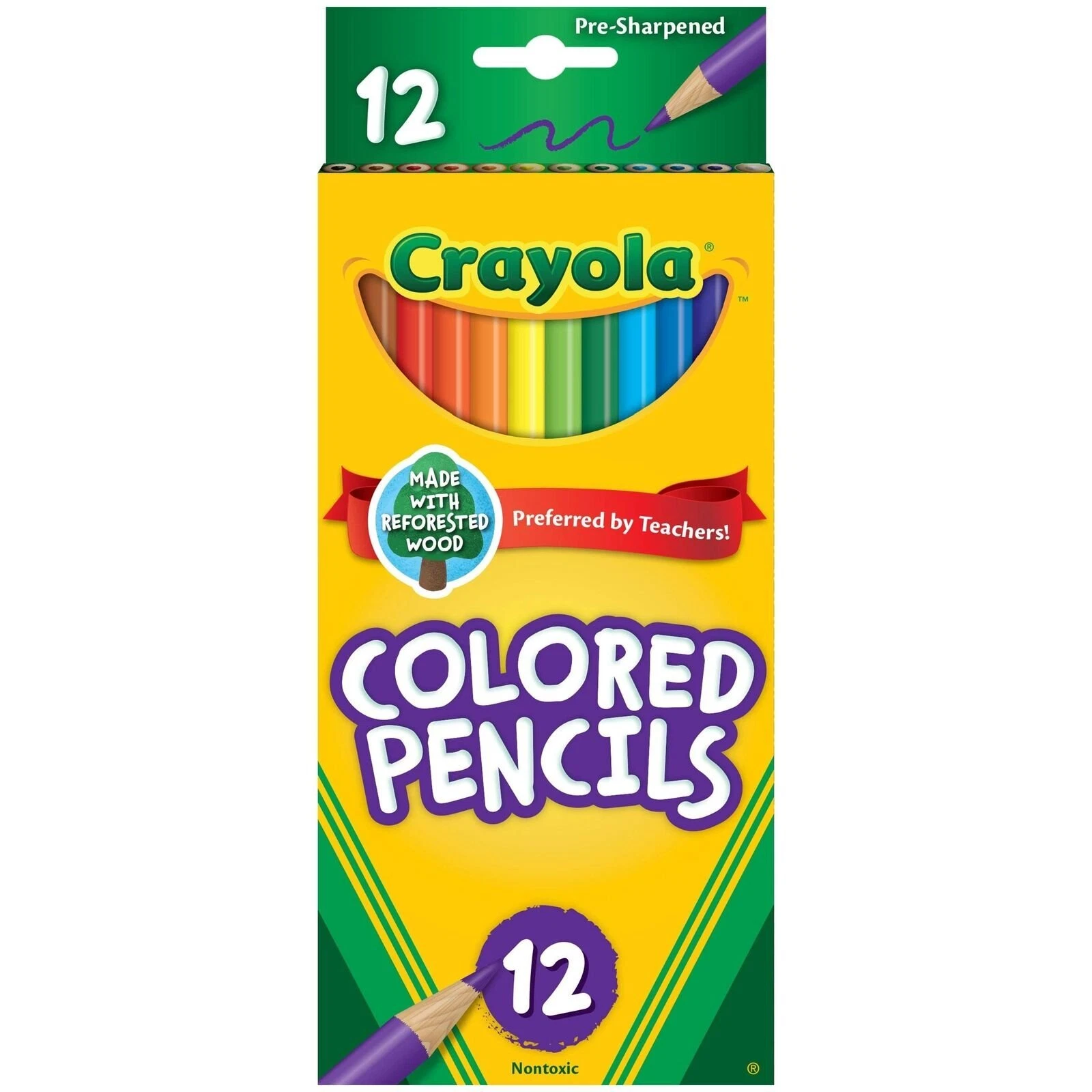 crayola colored pencils (colores)