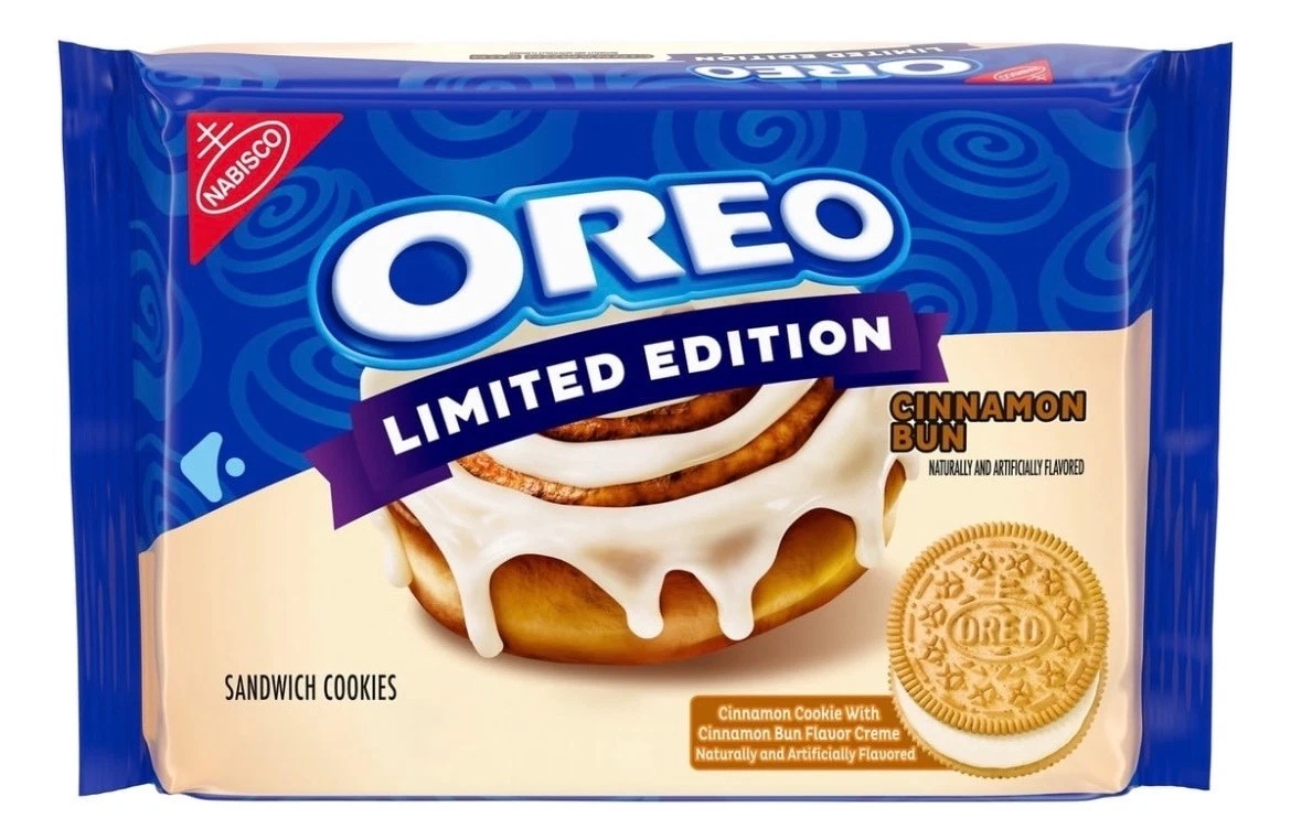 Oreo limited edition (cinnamon bun)